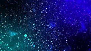 60 min  4K Relaxing Screensaver  Blue Glitter Particles [upl. by Alahs]