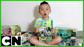 Ben 10 Toys  Omni Launcher Battle Figures feat CKN Toys  Cartoon Network [upl. by Bouchier]