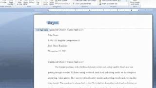 How to Format Your Paper in APA Style [upl. by Zapot703]