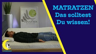 Die richtige Matratze finden  ALLES zum Matratzenkauf [upl. by Cherey]