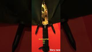 Buckmaster 184 very rare Number 3 of 62 knive military rambo titaniumarmy combatknife [upl. by Rhines365]