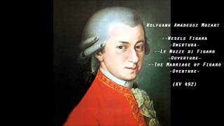 Mozart  The Marriage of Figaro Wesele Figara  Overture [upl. by Allerie]