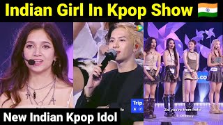 Indian Girl Entry In Kpop Show 😱  3rd Indian Kpop Idol [upl. by Marven]