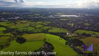 Bierley Farms  Aerial Drone Video  DJI Mavic Mini  Bradford West Yorkshire [upl. by Mayworm]