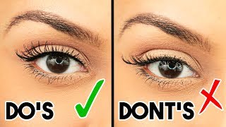 5 MISTAKES You Make When APPLYING FALSE LASHES  TrinaDuhra [upl. by Renick]