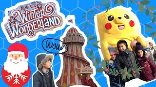 Winter Wonderland 2017 VLOGWe Met Pikachu and Yoda [upl. by Pierce]