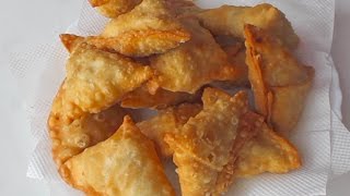 Make perfect crispy samosa wrapperEasiest method not chewy  Cooking A Dream [upl. by Aenahs833]