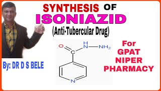 ISONIAZID SYNTHESIS [upl. by Aelegna]