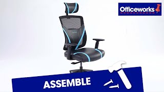 Typhoon Guard Gaming Chair Assembly Video [upl. by Eustis]