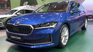 New SKODA SUPERB 2024  FIRST LOOK amp visual REVIEW Combi iV [upl. by Flavian152]