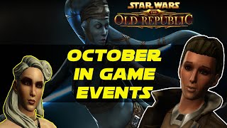 SWTOR October InGame Events 2022 [upl. by Alemaj]