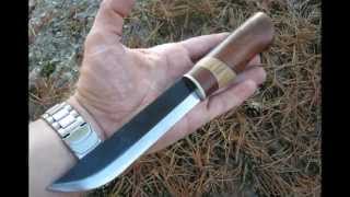 Carbon steel Laplander  Sami Knife [upl. by Missy44]