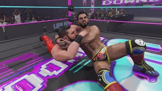 Johnny Gargano VS Andrade Tournament [upl. by Vorfeld]