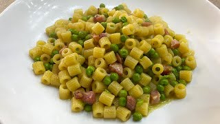 PASTA E PISELLI CON PANCETTA [upl. by Buhler784]