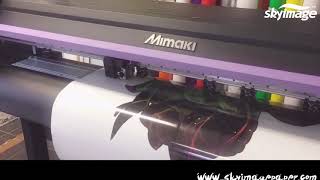 Mimaki CJV150 160 ecosolvent print amp cutter [upl. by Yulma]