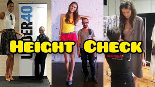 quotHeight Comparison Tall vs Shortquot  Tall girls  Tall women  Tall people problem Height comparison [upl. by Anitrebla]