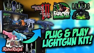 Lightgun Kit wHouse of the Dead 3 amp Aliens Extermination [upl. by Nirot]