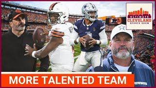 Is the Cleveland Browns roster SIGNIFICANTLY BETTER than the Dallas Cowboys roster [upl. by Champagne]