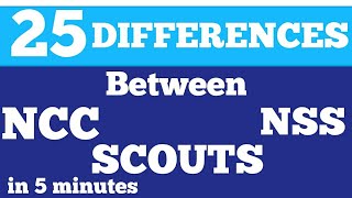 What is the difference between NCC NSS Scout Guidewhat is NCC Scout Guide NSS [upl. by Gascony975]