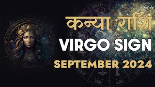 Virgo September 2024 Tarot Reading Hindi  Virgo September 2024 Love Monthly Predictions Kanya Rashi [upl. by Rem696]