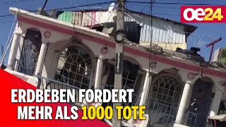 Erdbeben fordert mehr als 1000 Tote [upl. by Trebled]