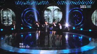 Wheesung  Heartsore Strory 휘성가슴시린이야기 SBS Inkigayo 인기가요 20110403 [upl. by Elay]