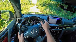 2021 Lexus LX 570  POV Test Drive Binaural Audio [upl. by Roux]