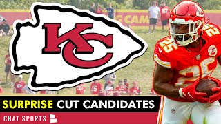 5 SURPRISE Kansas City Chiefs Cut Candidates Ft Clyde EdwardsHelaire Mecole Hardman amp Irv Smith [upl. by Aylatan]