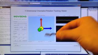 3D OrientationRotation Tracking using MPU9250 [upl. by Trebled]