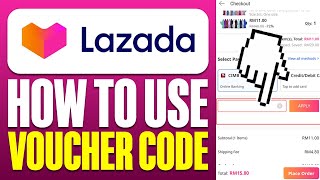 How To Use Voucher Code in Lazada 2024 [upl. by Rimisac]