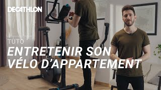 TUTO  Comment entretenir son vélo dappartement   Decathlon [upl. by Evoy]