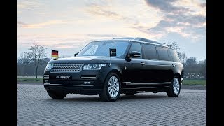 Neues Sonderschutzfahrzeug KLASSEN mit innovativer BUNKER Technologie Range Rover Staatslimousine [upl. by Sparkie]