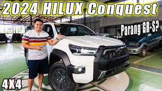 2024 Toyota Hilux Conquest 4X4 The best upgrades andito na  Walk around Tour [upl. by Tasia]