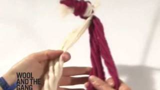 Comment faire une tresse  Tutoriel Tricot [upl. by Anilef]