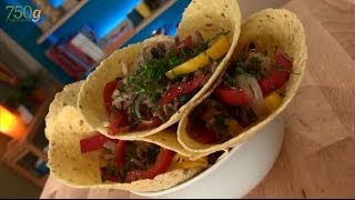 Recette de Fajitas à la viande hachée  750g [upl. by Heidie]