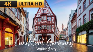 City WalkingLandstuhl Germany 4K60FPS [upl. by Eiddal]