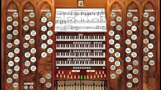 Edward Elgar  Nimrod Enigma Variations Op36  Schulze Organ Armley UK  Hauptwerk [upl. by Assin]