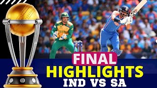 India Vs South Africa T20 WC Final HIGHLIGHTS  India Vs South Africa HIGHLIGHTS  IND VS SA FINAL [upl. by Eirrot77]