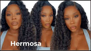 This Deep Curly Wig is Going to Give The Look You Always Wanted  Hermosa Hair Reviews [upl. by Gabriell541]