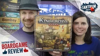 Kingsburg 2nd Edition Board Game Review [upl. by Ahsyia]