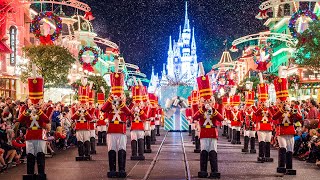 4K Once Upon a Christmastime Parade  2019 Mickeys Very Merry Christmas Party [upl. by Peggie]