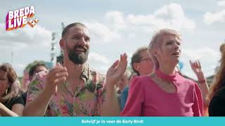 Breda Live  7 amp 8 juli 2023  Complete line up trailer EB [upl. by Jorin]