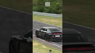 2024 Porsche Panamera Spied at the Nurburgring [upl. by Tamah]