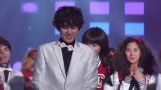 100203 Seoul Music Awards  Kyuhyun dancing Gee [upl. by Vidovik]