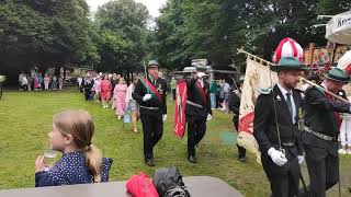 Schützenfest 2024 Einmarsch ins Festzelt Ottmarsbocholt OttiBotti [upl. by Htenay787]