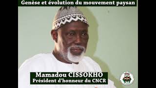 Genèse et évolution du mouvement paysan par Mamadou CISSOKKHO [upl. by Rysler]