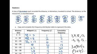 Mastering Statistics Group Frequency Tables Modal Class and Probability Calculation CSEC Math [upl. by Eenhpad]