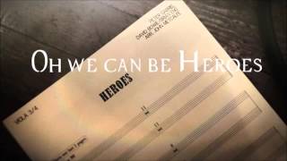 Peter Gabriel  Heroes  Lyrics Video [upl. by Eilesor]