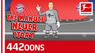 The Story Of Manuel Neuer  Powered by 442oons [upl. by Nata]