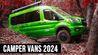 10 Upcoming Camper Vans Hitting the Trails in 2024 New Generation of Capable RVs [upl. by Llertnahs]